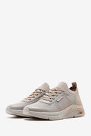 Skechers Kadın Bej Arch Fit S-Miles-Miglio Marca Sneaker | Derimod Skechers Kadın Bej Arch Fit S-Miles-Miglio Marca Sneaker | Derimod