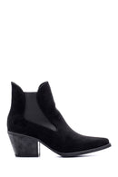 Women's Heeled Suede Boots | Derimod Women's Heeled Suede Boots | Derimod