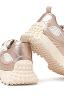 Kadın Pembe Bağcıklı Kalın Tabanlı Sneaker | Derimod Kadın Pembe Bağcıklı Kalın Tabanlı Sneaker | Derimod