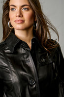 Adriana Women's Leather Jacket | Derimod Adriana Women's Leather Jacket | Derimod