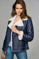Amanda Women's Leather Jacket | Derimod Amanda Women's Leather Jacket | Derimod
