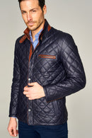 Rivolli Men's Leather Jacket | Derimod Rivolli Men's Leather Jacket | Derimod