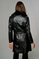 Cameron Women's Leather Jacket | Derimod Cameron Women's Leather Jacket | Derimod