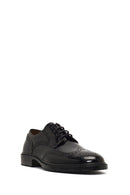 Men's Black Lace-Up Leather Casual Shoes | Derimod Men's Black Lace-Up Leather Casual Shoes | Derimod