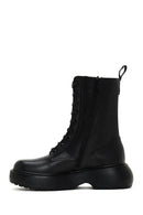Women's Black Leather Boots | Derimod Women's Black Leather Boots | Derimod