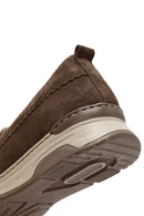 Women's Mink Suede Leather Loafer | Derimod Women's Mink Suede Leather Loafer | Derimod
