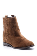 Women's Suede Leather Boots | Derimod Women's Suede Leather Boots | Derimod