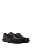 Erkek Siyah Deri Casual Loafer | Derimod Erkek Siyah Deri Casual Loafer | Derimod