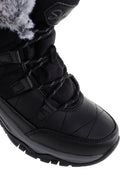 Skechers Women's Black Trego Thick Soled Boots | Derimod Skechers Women's Black Trego Thick Soled Boots | Derimod