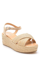 Women's Straw Detailed Sandals | Derimod Women's Straw Detailed Sandals | Derimod