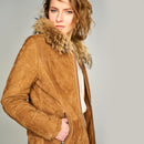 Regina Women's Leather Jacket | Derimod Regina Women's Leather Jacket | Derimod