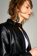 JANET WOMEN'S LEATHER JACKET | Derimod JANET WOMEN'S LEATHER JACKET | Derimod