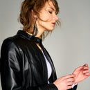 JANET WOMEN'S LEATHER JACKET | Derimod JANET WOMEN'S LEATHER JACKET | Derimod