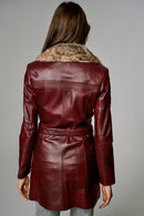 Mathilda Women's Leather Jacket | Derimod Mathilda Women's Leather Jacket | Derimod