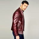 MAXIM MEN'S LEATHER JACKET | Derimod MAXIM MEN'S LEATHER JACKET | Derimod
