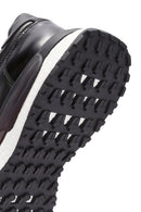 Erkek Siyah Bağcıklı Deri Sneaker | Derimod Erkek Siyah Bağcıklı Deri Sneaker | Derimod