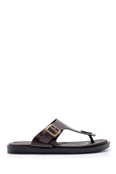 Men's Leather Slippers | Derimod Men's Leather Slippers | Derimod