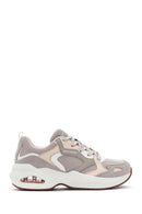 Skechers Women's White M - Uno Lace-Up Sports Sneaker | Derimod Skechers Women's White M - Uno Lace-Up Sports Sneaker | Derimod