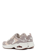 Skechers Women's White M - Uno Lace-Up Sports Sneaker | Derimod Skechers Women's White M - Uno Lace-Up Sports Sneaker | Derimod