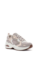 Skechers Women's White M - Uno Lace-Up Sports Sneaker | Derimod Skechers Women's White M - Uno Lace-Up Sports Sneaker | Derimod