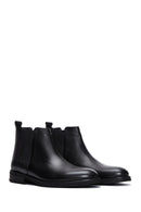 Men's Black Leather Chelsea Boots | Derimod Men's Black Leather Chelsea Boots | Derimod