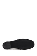 Women's Black Leather Buckle Loafer | Derimod Women's Black Leather Buckle Loafer | Derimod