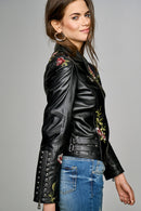Gypsy Women's Leather Jacket | Derimod Gypsy Women's Leather Jacket | Derimod