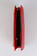 Red Women's Leather Portfolio | Derimod Red Women's Leather Portfolio | Derimod