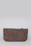 Mink Suede Women's Leather Portfolio | Derimod Mink Suede Women's Leather Portfolio | Derimod