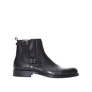 Men's Black Leather Boot | Derimod Men's Black Leather Boot | Derimod