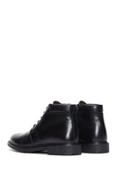 Men's Black Leather Zippered Casual Boots | Derimod Men's Black Leather Zippered Casual Boots | Derimod