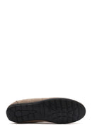 Erkek Bej Püsküllü Süet Deri Casual Loafer | Derimod Erkek Bej Püsküllü Süet Deri Casual Loafer | Derimod