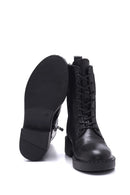 Women's Leather Zippered Boots | Derimod Women's Leather Zippered Boots | Derimod