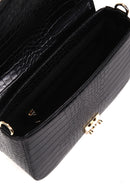 Crocodile Patterned Women's Bag | Derimod Crocodile Patterned Women's Bag | Derimod