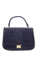 Crocodile Patterned Women's Bag | Derimod Crocodile Patterned Women's Bag | Derimod