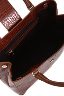 Crocodile Patterned Women's Bag | Derimod Crocodile Patterned Women's Bag | Derimod