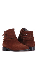 Strappy Women's Suede Boots | Derimod Strappy Women's Suede Boots | Derimod