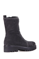 Women's Suede Leather Boots | Derimod Women's Suede Leather Boots | Derimod