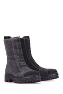 Women's Suede Leather Boots | Derimod Women's Suede Leather Boots | Derimod