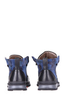 Camouflage Pattern Men's Leather Boots | Derimod Camouflage Pattern Men's Leather Boots | Derimod