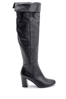 Women's Heeled Leather Boots | Derimod Women's Heeled Leather Boots | Derimod
