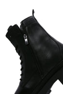 Women's Black Leather Boots | Derimod Women's Black Leather Boots | Derimod