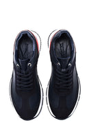 Men's Leather Suede Detailed Sneaker | Derimod Men's Leather Suede Detailed Sneaker | Derimod