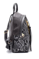 Women's Snake Pattern Backpack | Derimod Women's Snake Pattern Backpack | Derimod