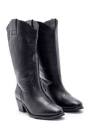 Women's Leather Heeled Boots | Derimod Women's Leather Heeled Boots | Derimod