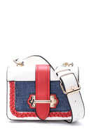 Women's Knitted Detailed Flap Bag | Derimod Women's Knitted Detailed Flap Bag | Derimod