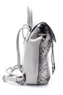Women's Crocodile Patterned Backpack | Derimod Women's Crocodile Patterned Backpack | Derimod