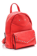 Women's Staple Detailed Backpack | Derimod Women's Staple Detailed Backpack | Derimod