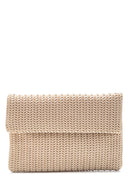 Women's Straw Portfolio Bag | Derimod Women's Straw Portfolio Bag | Derimod