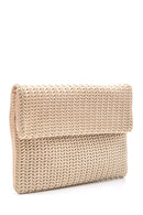 Women's Straw Portfolio Bag | Derimod Women's Straw Portfolio Bag | Derimod